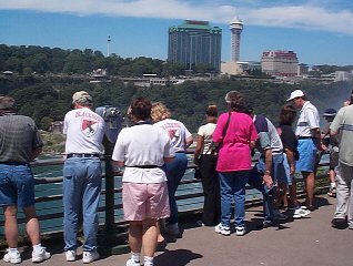 Looking Over The Falls