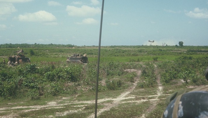 The mission: cordon off "Dog Leg Village".