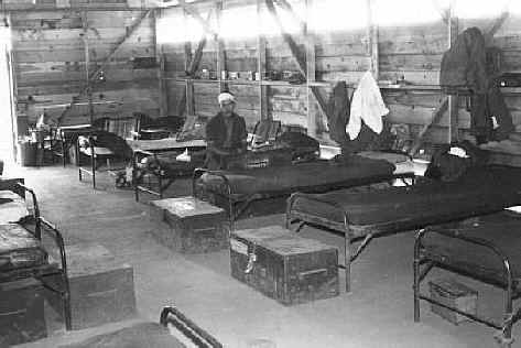 K Troop's Headquarters Platoon barracks at Blackhorse.