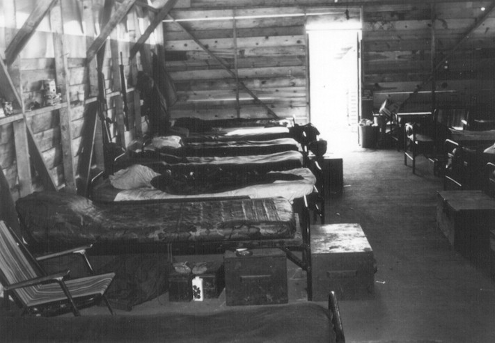 My bunk in the foreground.