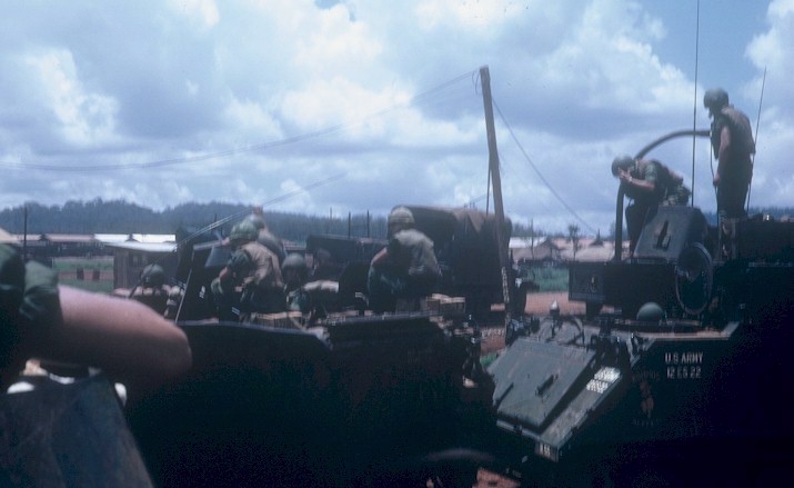 Blackhorse Base Camp - K Troop Motor Pool