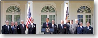 President Barack Obama Awarding The Presidential Uniti Citation To Alpha Troop, 11th ACR.