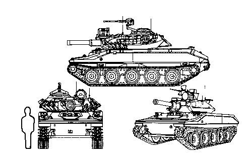 M551 Sheridan Tank